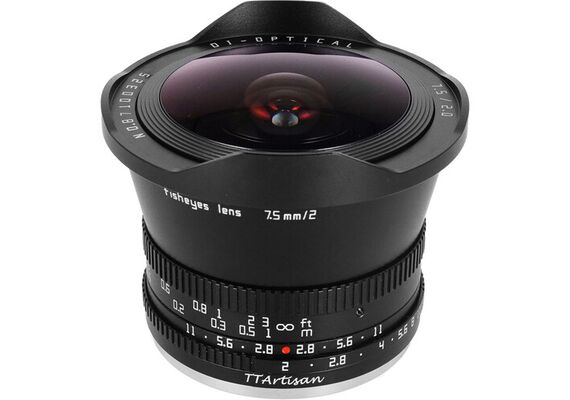 TTARTISAN 7.5mm f/2.0 Fisheye Fujifilm XTTARTISAN 7.5mm f/2.0 Fisheye Fujifilm X