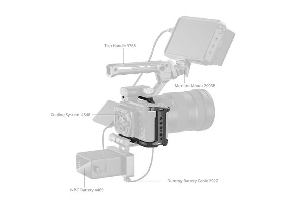 SMALLRIG 4867 Kit Cage para SONY ZV-E10II