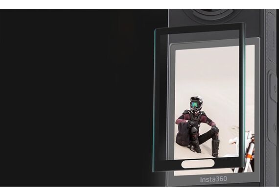SUNNYLIFE Protetor de Vidro Temperado de LCD para Insta360 X4 (2 unidades)
