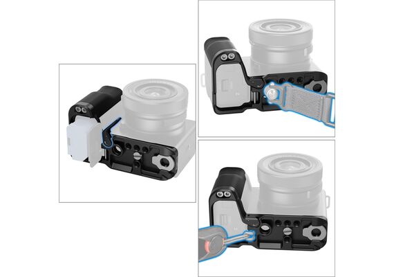 SMALLRIG 4778 L-Bracket com Punho para Sony ZV-E10 II