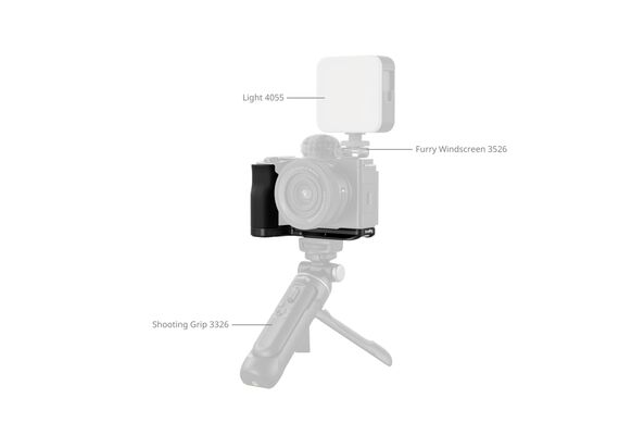 SMALLRIG 4778 L-Bracket com Punho para Sony ZV-E10 II
