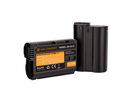 K&F CONCEPT Bateria EN-EL15 2100mAh