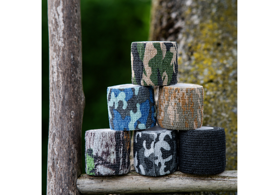 CARUBA Fita de Camuflagem CWT-4PR (Junco) - Pack de 4