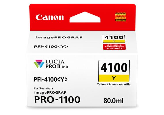 CANON Tinteiro Amarelo 80ml PFI-4100Y