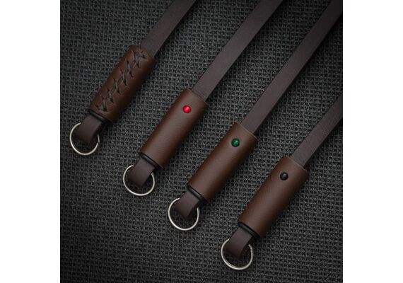 DEADCAMERAS Correia Slim - Castanho Claro e Camel/Dot Preto