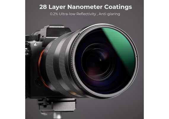 K&F CONCEPT Filtro Polarizador Nano-X MRC CPL 72mm