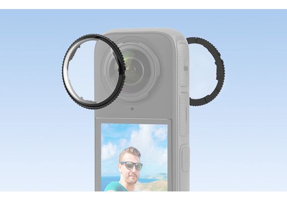 PULUZ Protetor de Lentes em Vidro para Insta360 X4