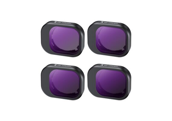 K&F CONCEPT Kit Filtros ND8+ND16+ND32+ND64 para DJI Mini 4 Pro