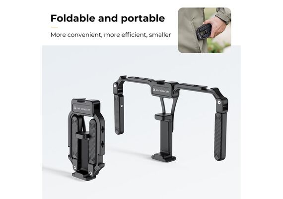 K&F CONCEPT Punho Duplo/Cage para Smartphone