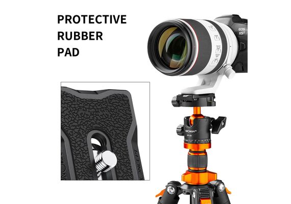 K&F CONCEPT Sapata de Libertação Rápida para Tripé de Fotografia