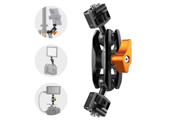 K&F CONCEPT Braço Mágico MS14 com Cabeça de Bola