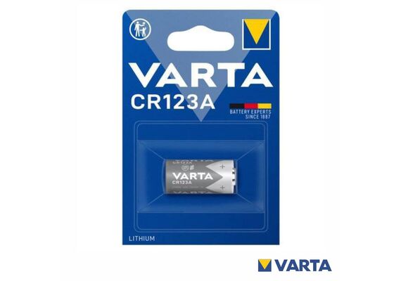VARTA Pilha Lítio CR123A 3V 1480mAh