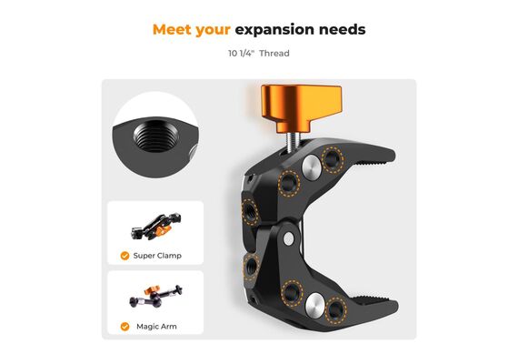K&F CONCEPT Super Grampo Ms15 60mm