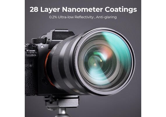 K&F CONCEPT Filtro Black Mist 1/4 Nano-X MRC 77mm