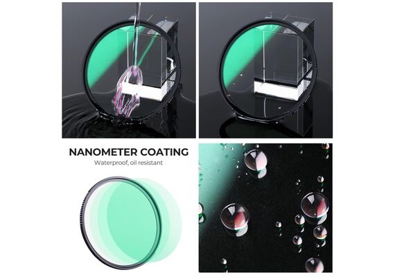 K&F CONCEPT Filtro Black Mist 1/4 Nano-X MRC 82mm