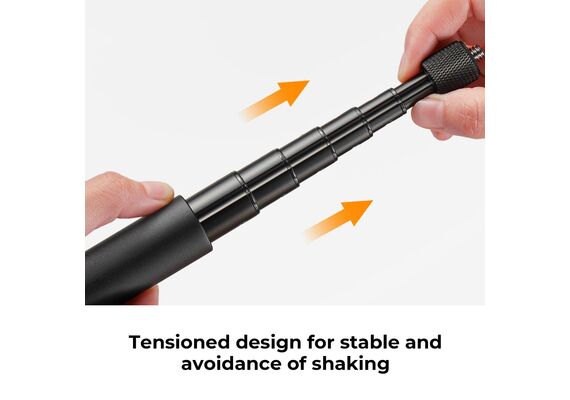 K&F CONCEPT Seltie Stick com Adaptador de Action Cam 153cm