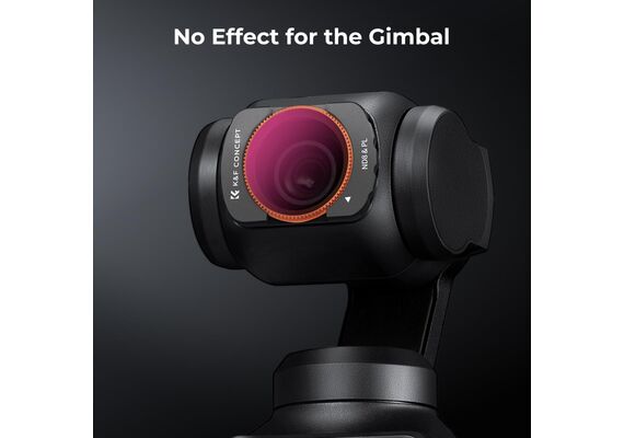 K&F CONCEPT Kit Filtros Magnéticos ND8/PL + ND16/PL + ND32/PL + ND64/PL para DJI Osmo Pocket 3