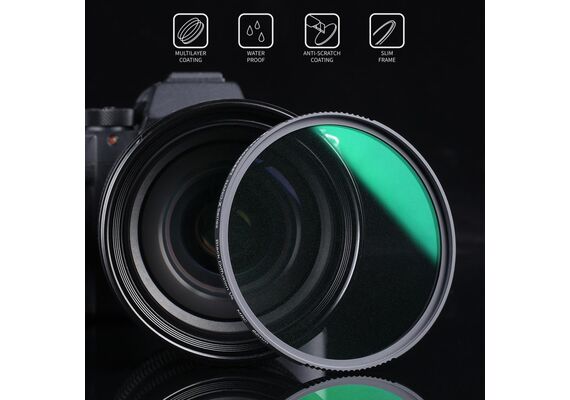 K&F CONCEPT Filtro Black Mist 1/4 Nano-X MRC 82mm