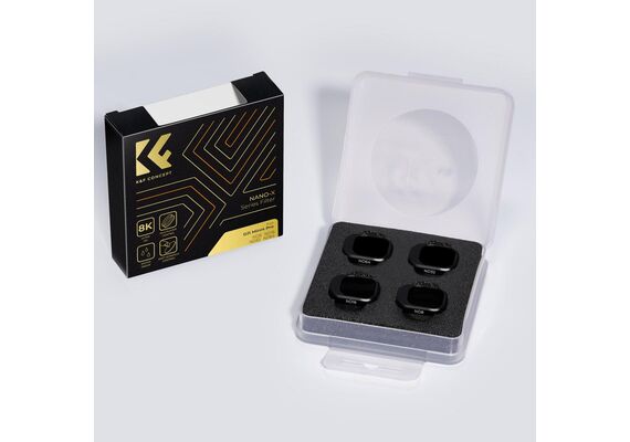 K&F CONCEPT Kit Filtros ND8+ND16+ND32+ND64 para DJI Mini 4 Pro