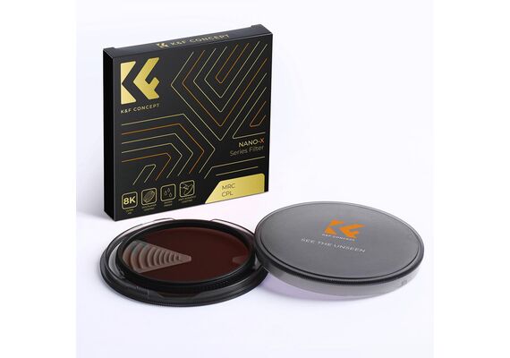 K&F CONCEPT Filtro Polarizador Nano-X MRC CPL 77mm