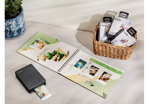 CANON Impressora Compacta Multiformato Selphy QX20 - Cinzento Escuro