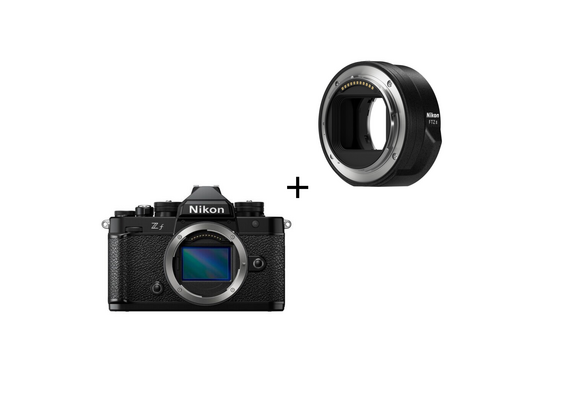 NIKON Z f - Corpo + Adaptador FTZ II