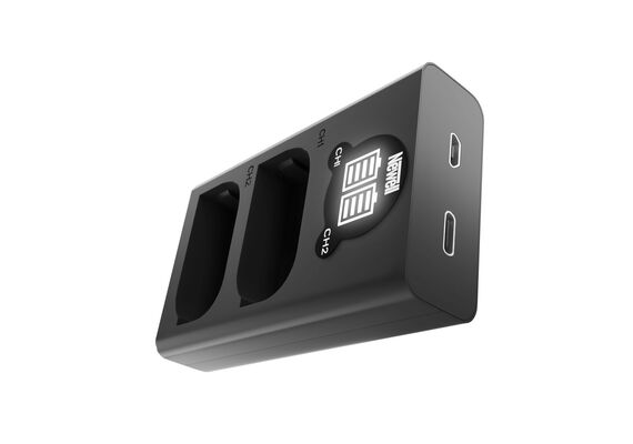 NEWELL Carregador USB-C para baterias DMW-BLK22NEWELL Carregador USB-C para baterias DMW-BLK22