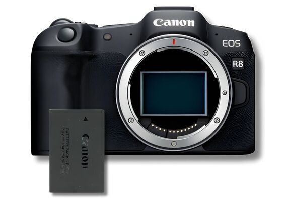 CANON EOS R8 - Kit Dupla Bateria