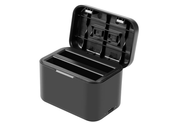PULUZ Carregador para 2 Baterias para Insta360 X4