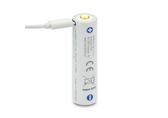 EVERACTIVE Pilha 18650 Recarregável Micro USB 3500mAh