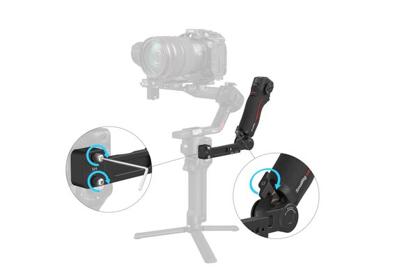 SMALLRIG 4326 Grip com Controlo de Foco Dji RS