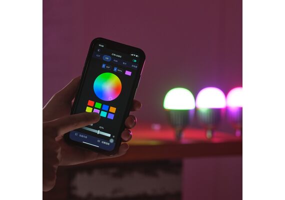 GODOX Lâmpada Creative Bulb C10RB KNOWLED E27 - RGBWW