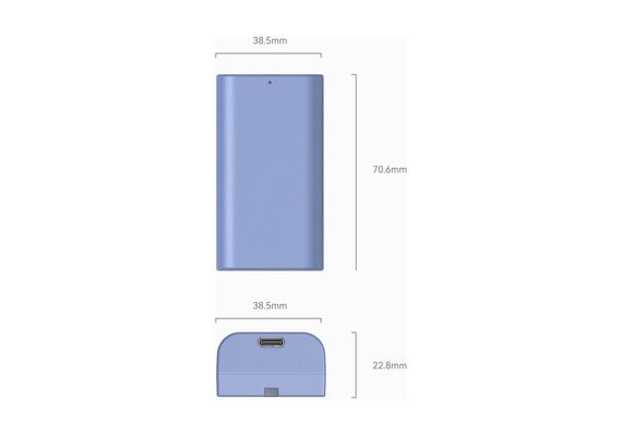 SMALLRIG 4331 Bateria Lítio NP-F550 USB-C 3500mAh