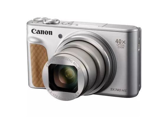 CANON Powershot SX740 HS Lite Travel Edition - Prata