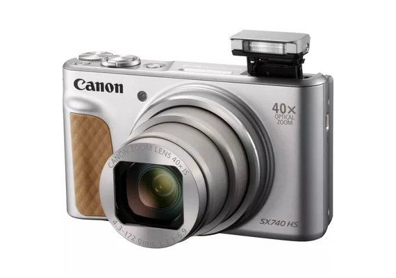 CANON Powershot SX740 HS Lite Travel Edition - Prata