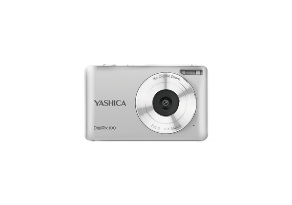YASHICA Câmera Digital DigiPix 100 - Prata