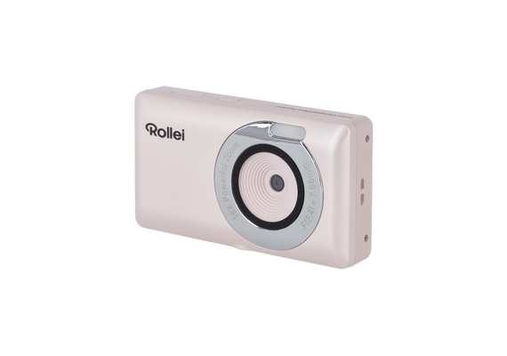 ROLLEI Câmera Compactline Pocket 50MP - Rosa