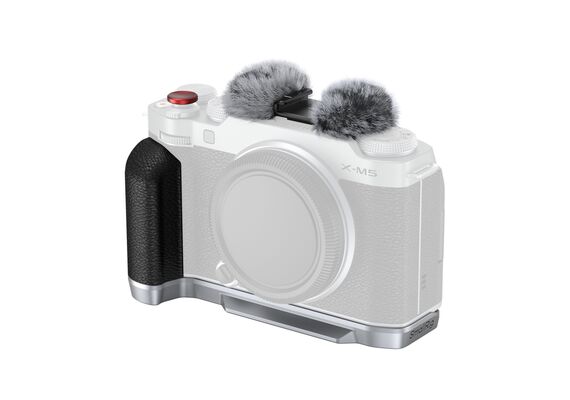 SMALLRIG 4875 L-Bracket Grip de Silicone Fujifilm X-M5 - Prata