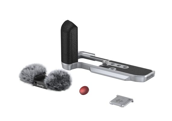 SMALLRIG 4875 L-Bracket Grip de Silicone Fujifilm X-M5 - Prata
