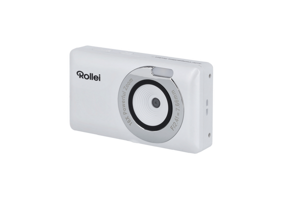 ROLLEI Câmera Compactline Pocket 50MP - Branco