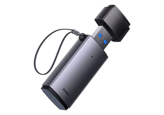 BASEUS Leitor de Cartões SD/Micro SD USB 3.0