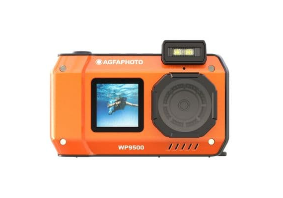AGFAPHOTO Câmera Digital Realishot WP9500 24MP - Laranja