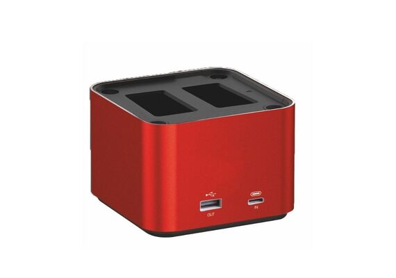 HAHNEL ProCube 3 Carregador Duplo para Baterias Canon e Pilhas AA