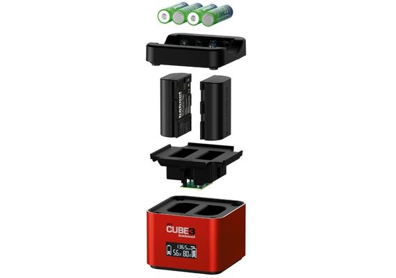 HAHNEL ProCube 3 Carregador Duplo para Baterias Canon e Pilhas AA
HAHNEL ProCube 3 Carregador Duplo para Baterias Canon e Pilhas AA