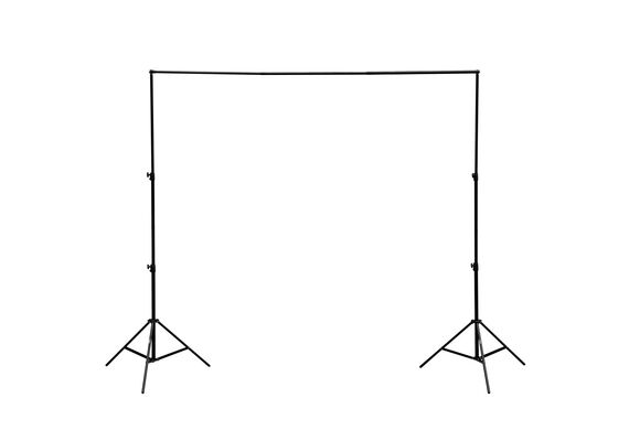 CARUBA Kit Suporte de Fundos de Tecido SBK-3 3x3m