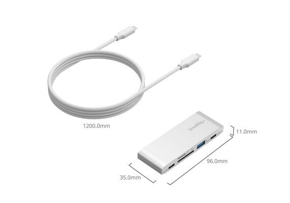 SMALLRIG 4746 Leitor de Cartão 5-em-1 USB-C