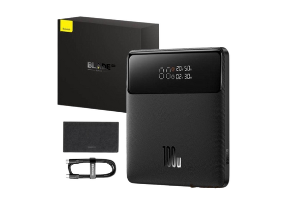 BASEUS Powerbank Blade 20000mAh USB-C PD 100W