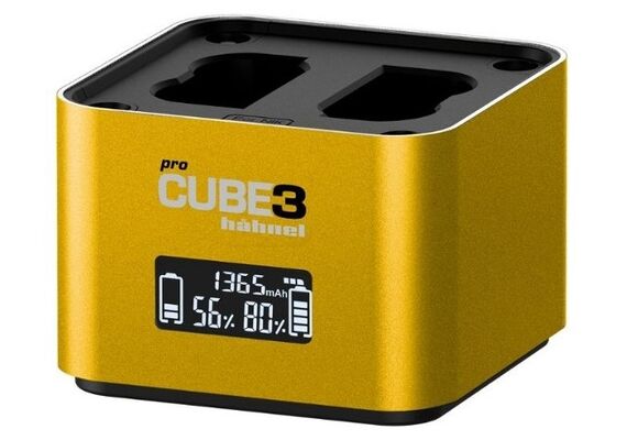 HAHNEL ProCube 3 Carregador Duplo para Baterias Nikon e Pilhas AA