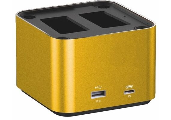 HAHNEL ProCube 3 Carregador Duplo para Baterias Nikon e Pilhas AA