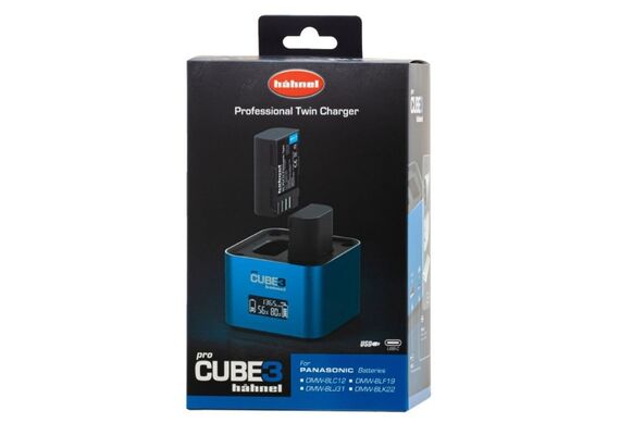 HAHNEL ProCube 3 Carregador Duplo para Baterias Panasonic e Pilhas AA